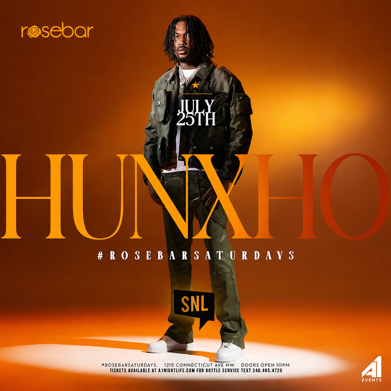 HUNXHO HOSTS ROSEBAR SATURDAYS