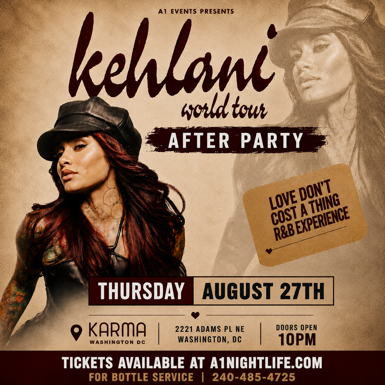 Kehlani Live! Official World Tour After Party
